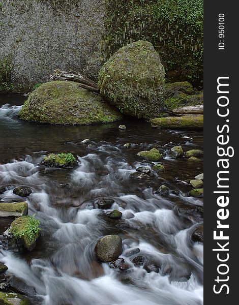 Wahclella Creek in the Columbia River Gorge National Scenic Area