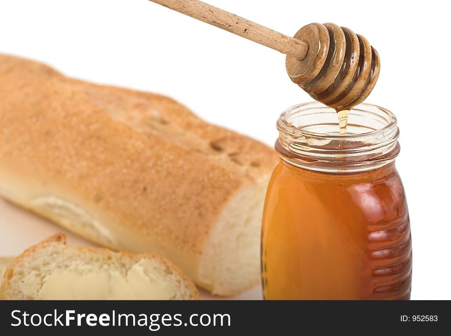 Honey And Baguette