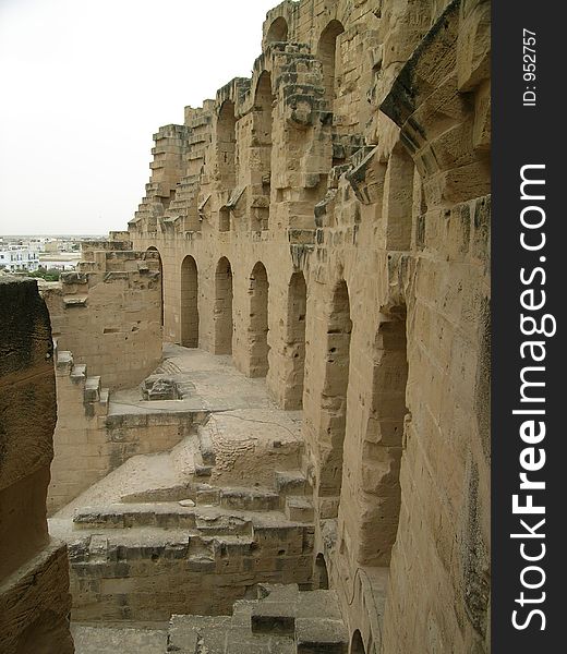 Amphitheatre in El Jem (Tunisia)