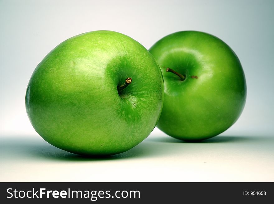 Green apples. Green apples
