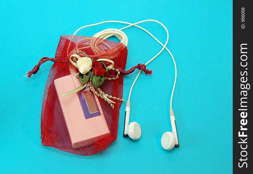 MP3 player with bag