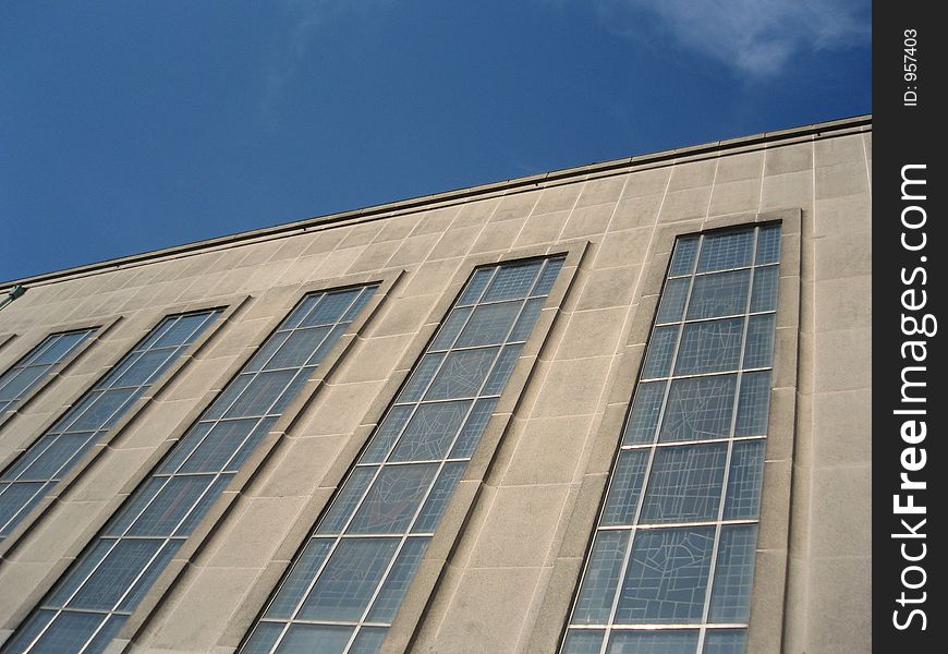 Modern church windows
