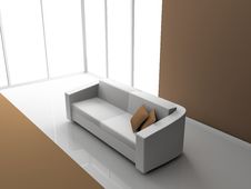 Sofa In The Room Royalty Free Stock Photos