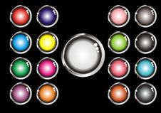 Set Of Web Buttons Royalty Free Stock Image