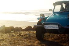 Beach Buggie On Beach Stock Photos Beach Buggie On Beach Stock Photos
