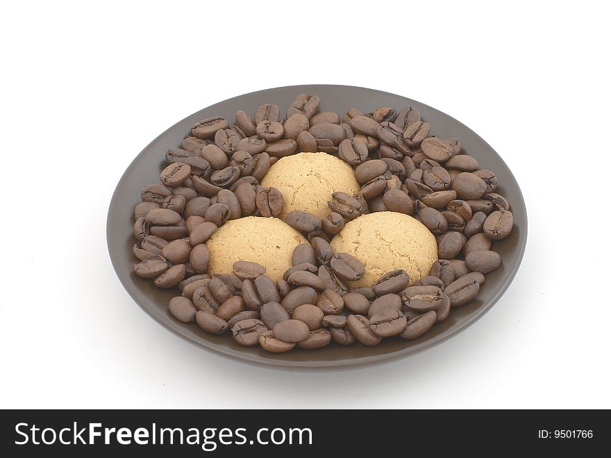 Saucer With Biscuits