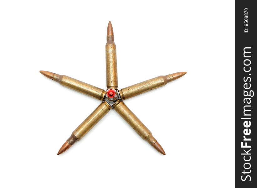 Five-pointed Star Of Rifle Cartridges