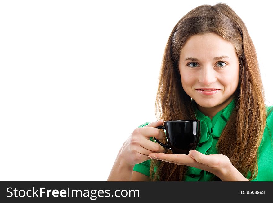 Woman With Coffee Cup