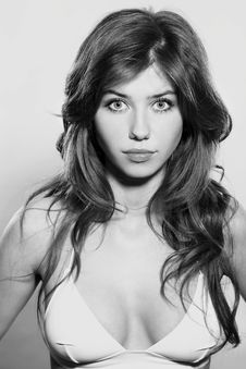 Beautiful Glamor Girl Stock Image Beautiful Glamor Girl Stock Image
