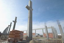 Construction Site Royalty Free Stock Photography Construction Site Royalty Free Stock Photography