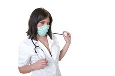 Nurse Posing Royalty Free Stock Photo Nurse Posing Royalty Free Stock Photo