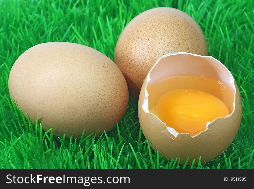 Decorative Brown Eggs