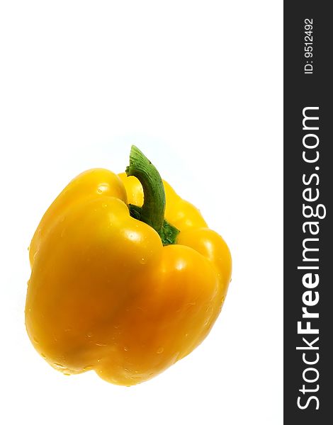 Bell peppers isolated on white. Bell peppers isolated on white