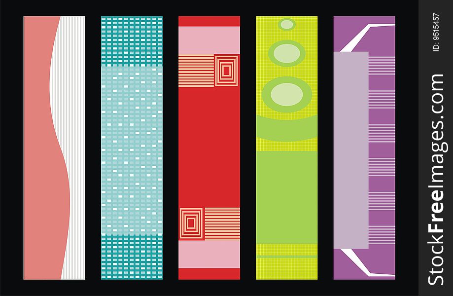 Set Vector Banners