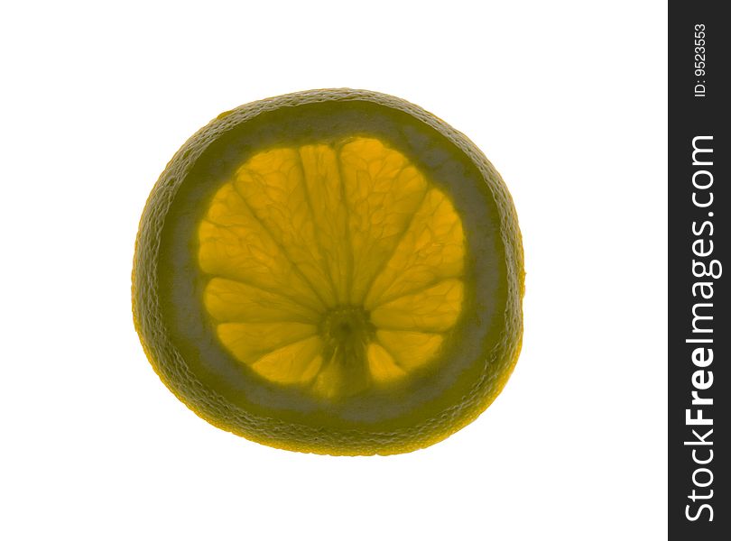 Slice of lemon