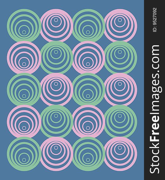 Vector illustration of pattern with circls. Vector illustration of pattern with circls