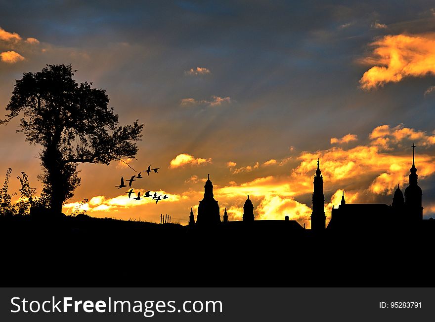 Sky, Sunset, Atmosphere, Sunrise