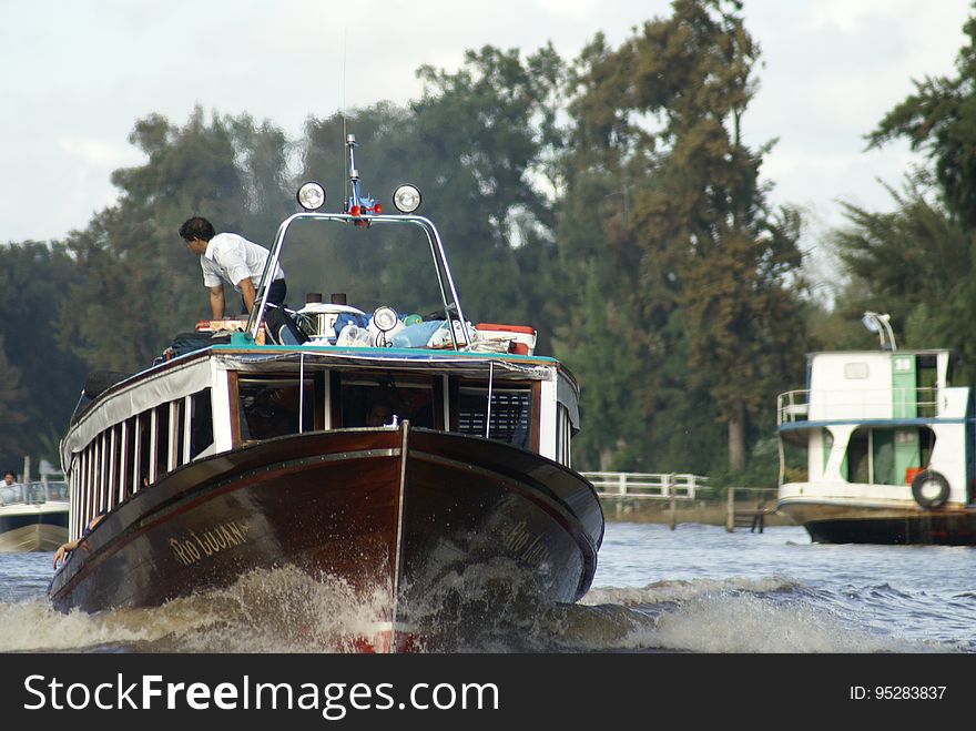 Waterway, Water Transportation, Vehicle, Boat