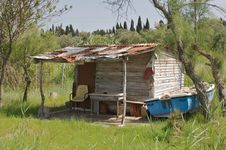 Fisherman Cabin And Boat Royalty Free Stock Photos Fisherman Cabin And Boat Royalty Free Stock Photos