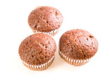 Chocolate Muffins Stock Photography Chocolate Muffins Stock Photography