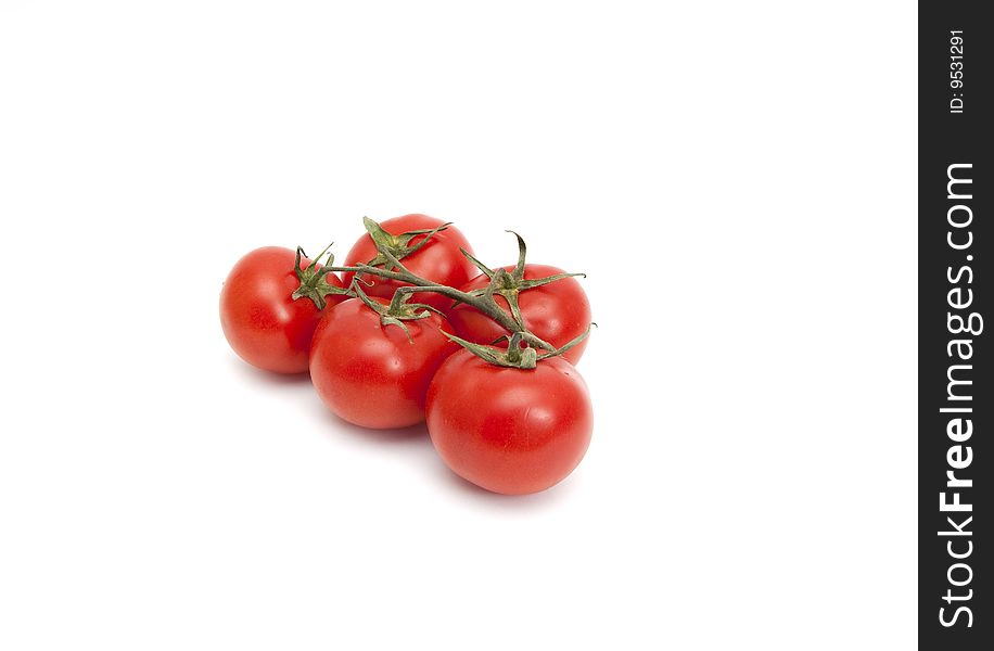 Fresh Tomatoes Isolated