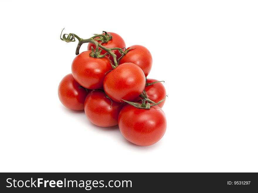 Fresh Tomatoes Isolated