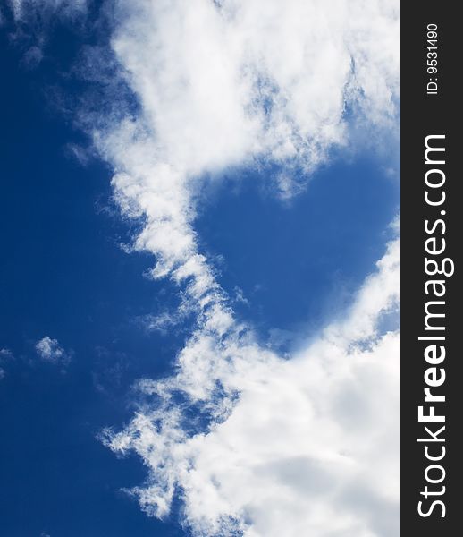 Cloud heart