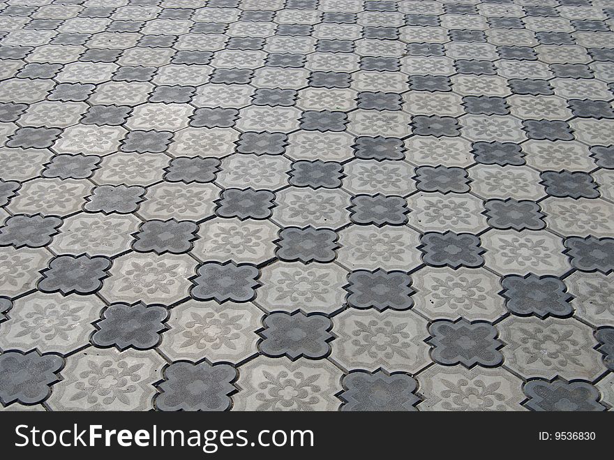 Grey Sidewalk Tile