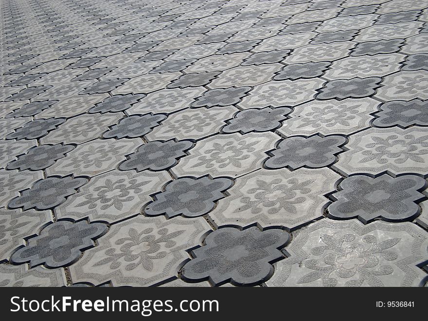 Grey Sidewalk Tile