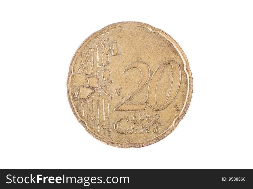 Twenty eurocents