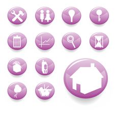 Web Icons Stock Images