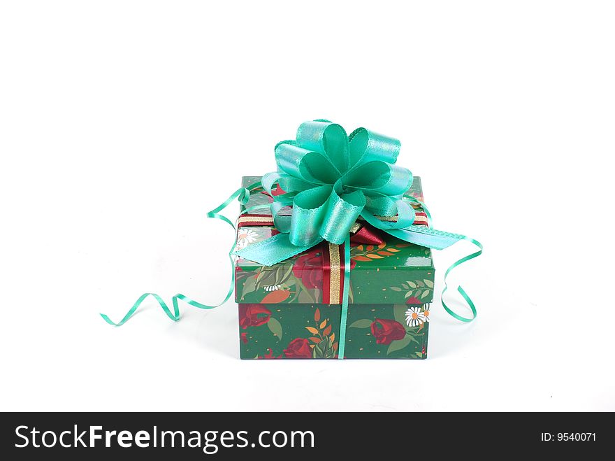Beautiful Green Gift Box