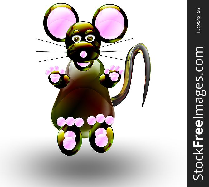 An illustration of a mouse