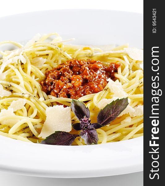 Spaghetti With Bolognese Sauce