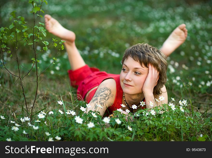 Resting On The Grass