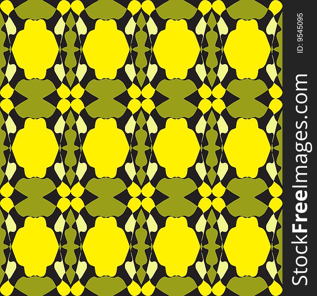 Abstract texture with yellow and green pattern. Abstract texture with yellow and green pattern