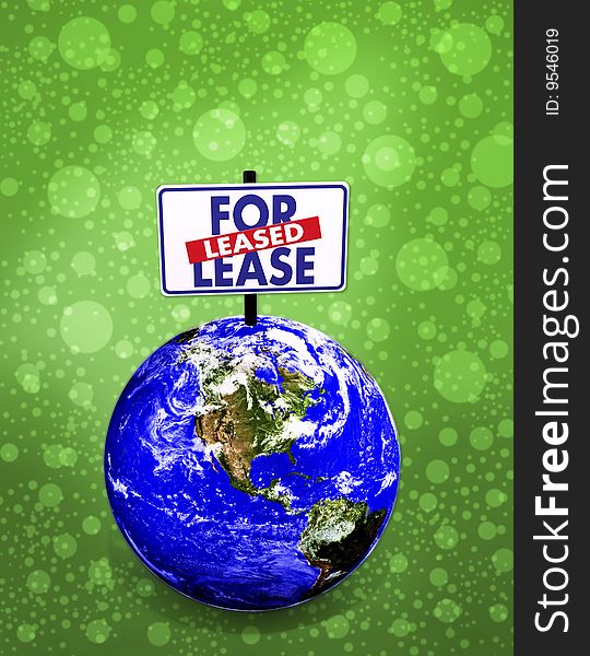 3d concept illustrations earth for lease. 3d concept illustrations earth for lease