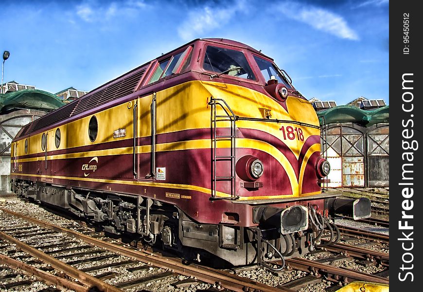 Track, Locomotive, Train, Transport