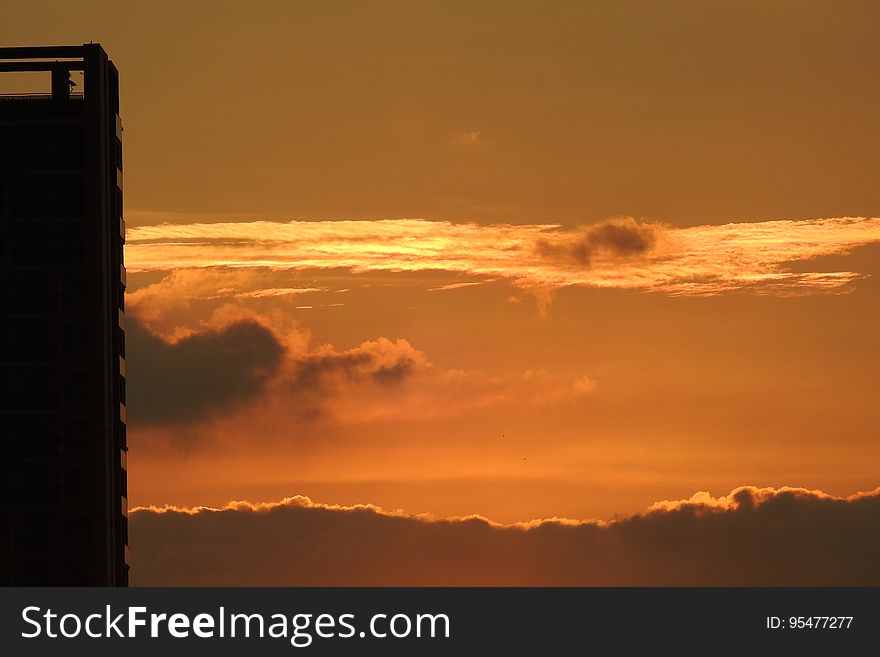 Cloud, Sky, Atmosphere, Afterglow