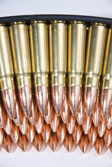 Stacks Of Ammunition Stock Photo