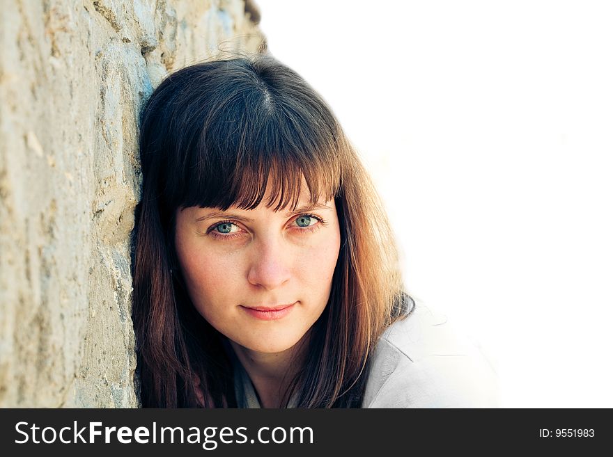 Beautiful Woman Outdoor Portrait