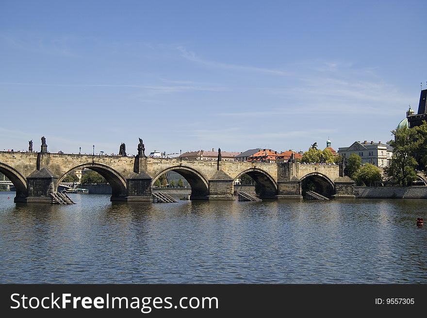 Charles S Bridge In Prague
