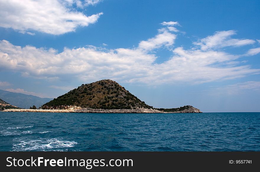 island in the Mediterranean Sea