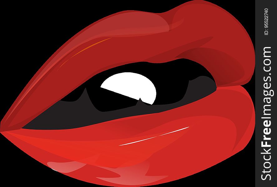 Red, Black, Mouth, Computer Wallpaper