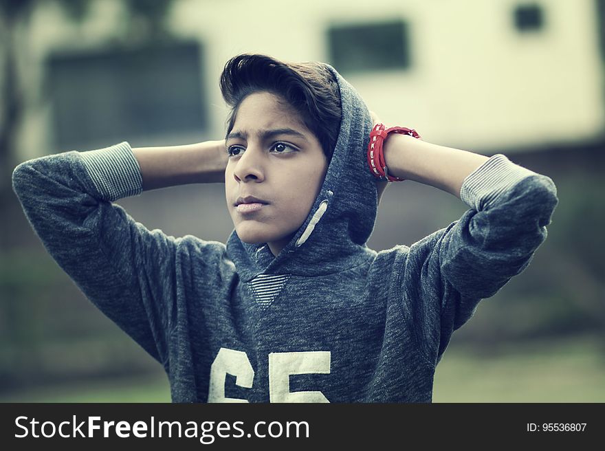Boy With Hoodie