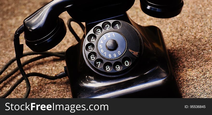 Antique dial phone