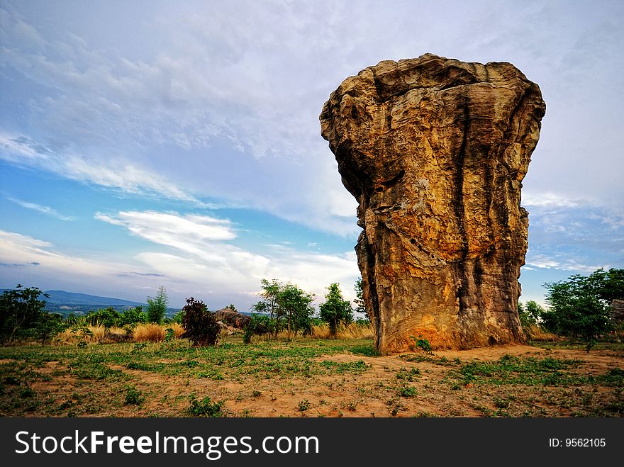 Mo hin Khao Stonehenge of Thailand