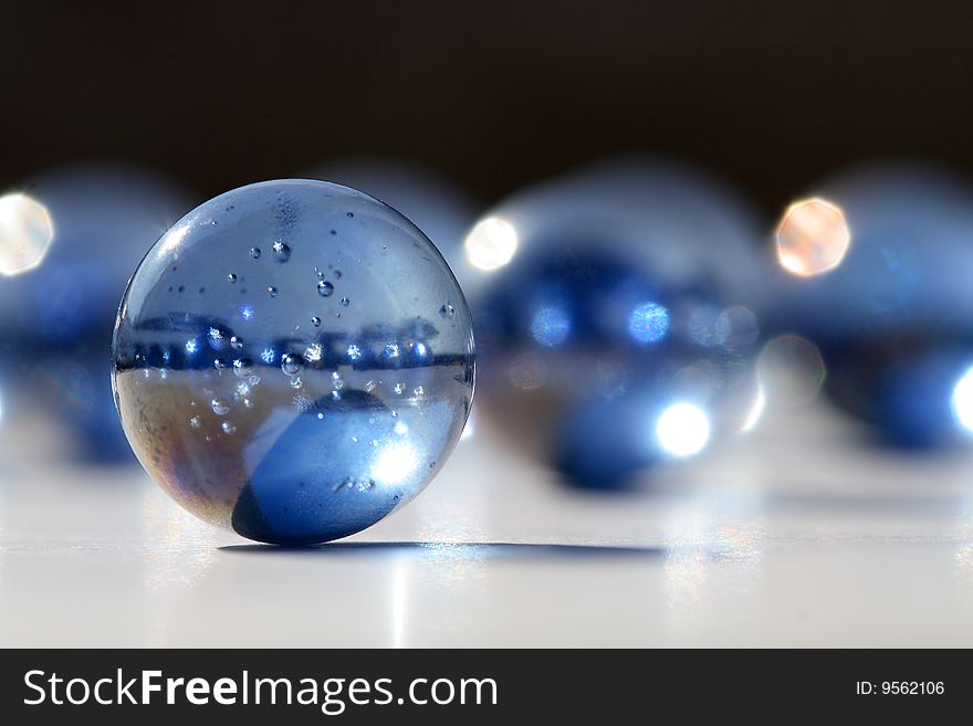 Glass Balls Background