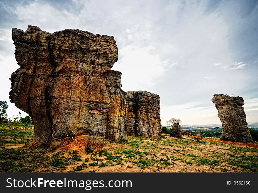 Mo hin Khao Stonehenge of Thailand