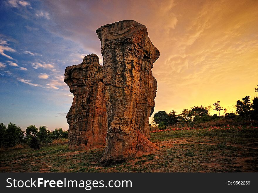 Mo hin Khao Stonehenge of Thailand